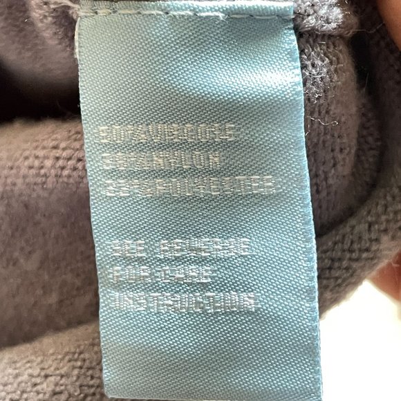 Anthropologie style | Textured faux fur sleeve sweater | Soft lavender gray knit - Picture 10 of 10